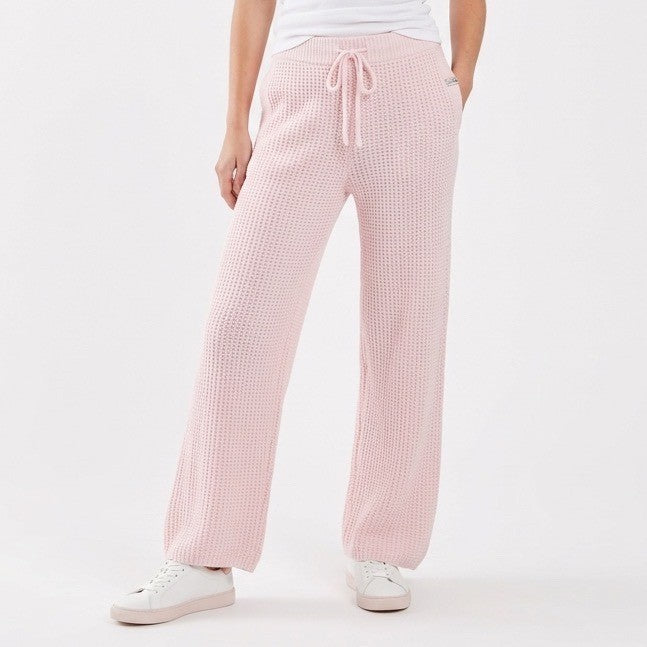 State of Day Intimates Pajama Pants Womens Small Baby Pink Waffle Knit Sleepwear