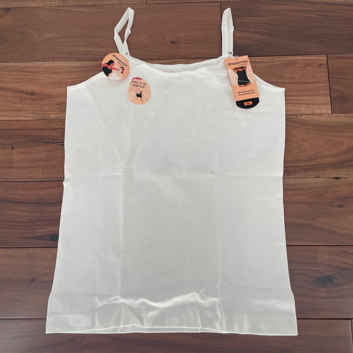 Shapermint Essentials All Day Every Day Scoop Neck Cami 3XL White