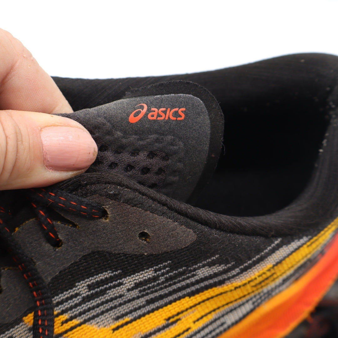 ASICS Novablast 3 Mens Running Shoes Black Amber Orange Size 11