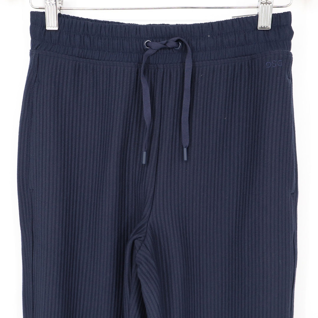 DSG So Soft Ottoman Jogger Womens XS Jet Navy Blue Ribbed Pants