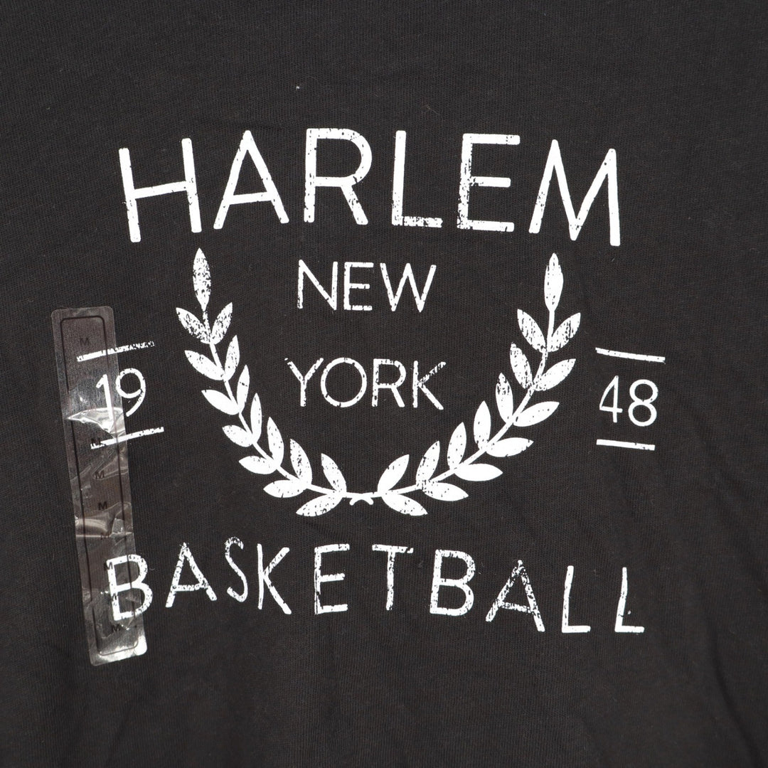 DSG Girls M 10-12 Harlem New York Basketball Cotton Graphic Tee Black