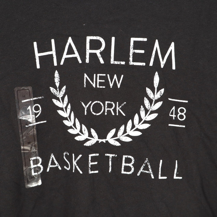 DSG Girls M 10-12 Harlem New York Basketball Cotton Graphic Tee Black