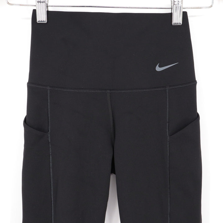 Nike Universa Dri-FIT Womens High Rise Cropped Leggings Black XS