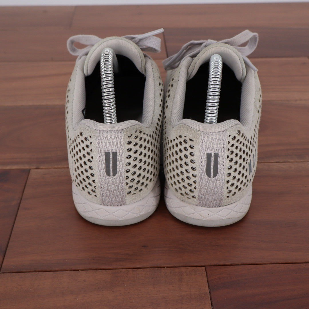NOBULL Trainers Grey Perforated Athletic Shoes Women's Size 8.5