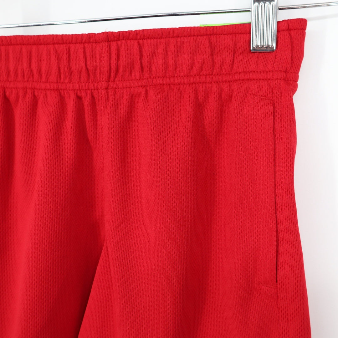 DSG Boys All Purpose Training Shorts Team Red XS 6-7 Athletic Mesh