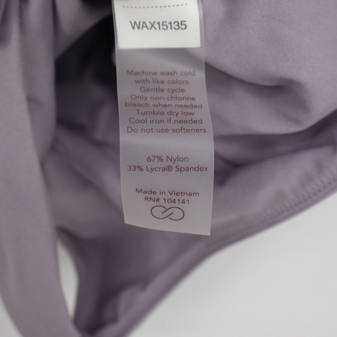 CALIA Inspire Cami Bodysuit Purple Lavender Small New