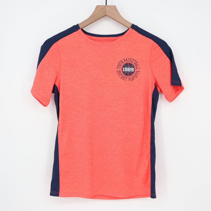 DSG Boys L 14-16 Pieced Graphic Movement Tee Cabana Coral
