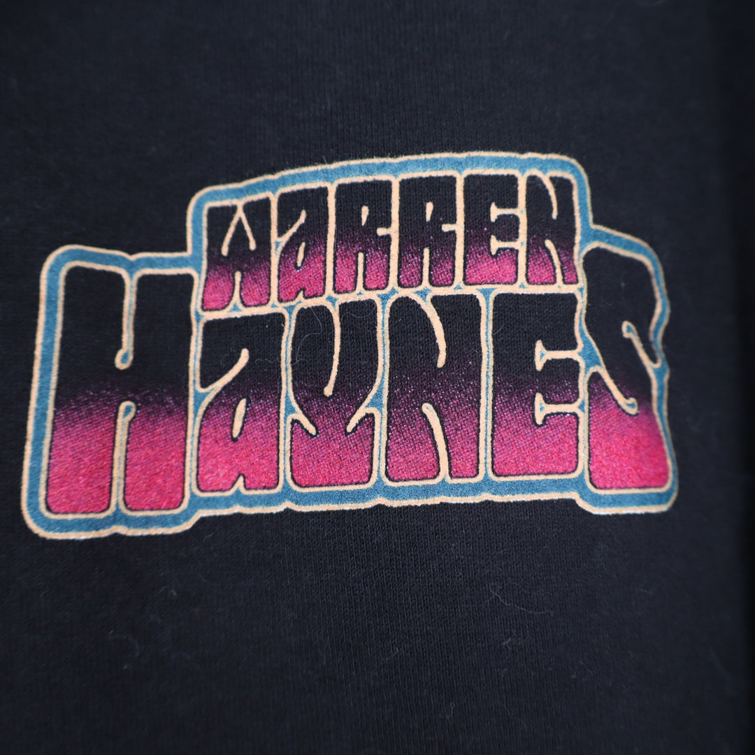 Warren Haynes Tultex Skull Flower Graphic Zip Up Hoodie Black XXL