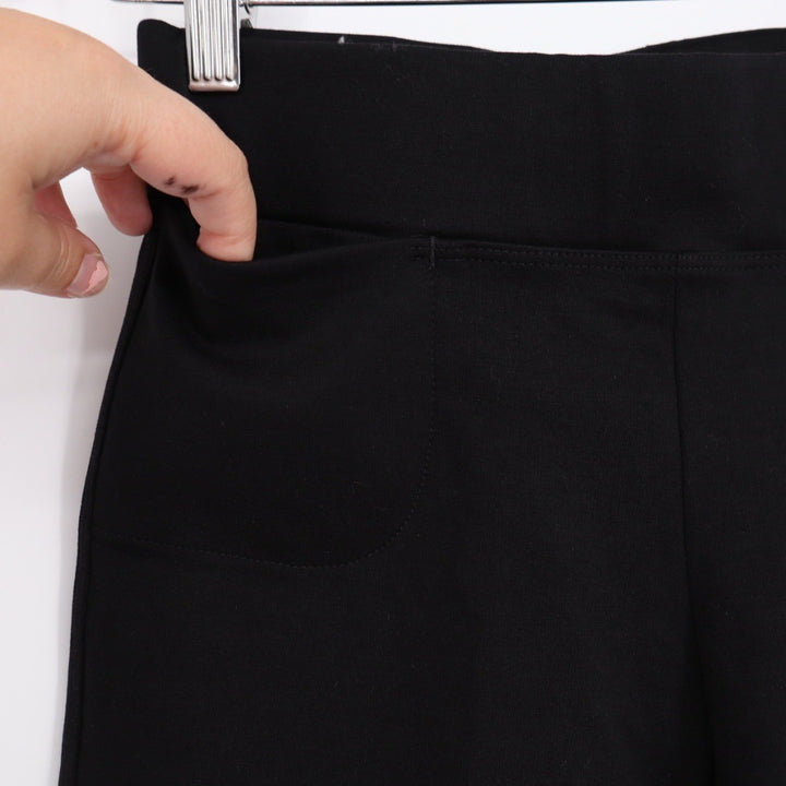 American Giant Ponte Slim Pant Super Black Size 2 Made in USA
