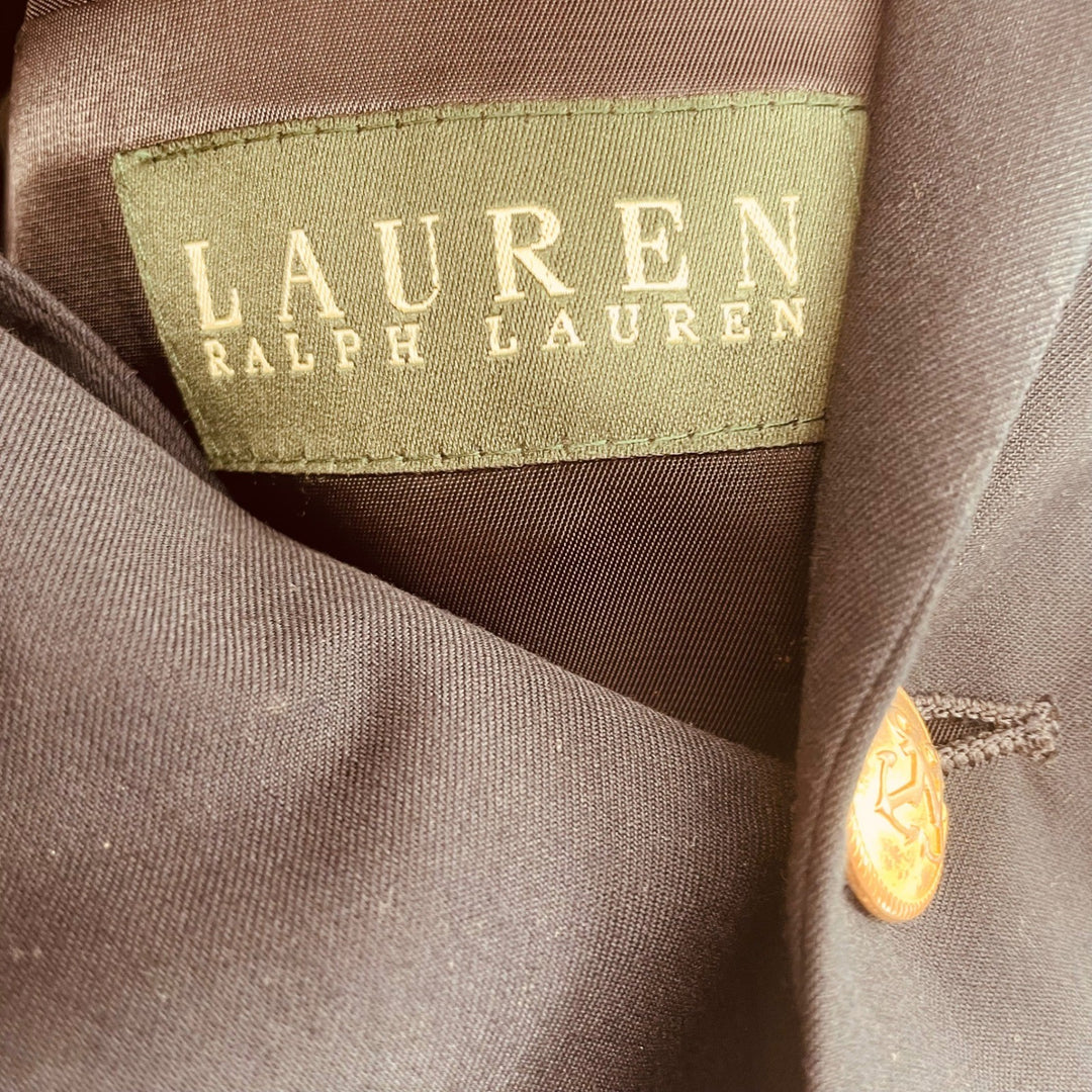 Lauren Ralph Lauren Navy Blue Blazer Gold Button Size 18R