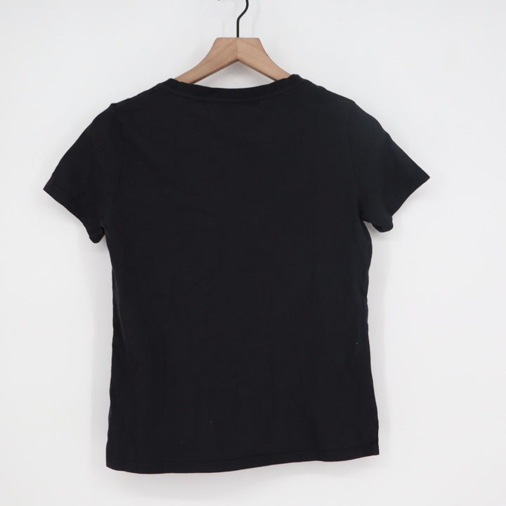 American Giant Black Crew Neck Short Sleeve T Shirt Made in USA XS