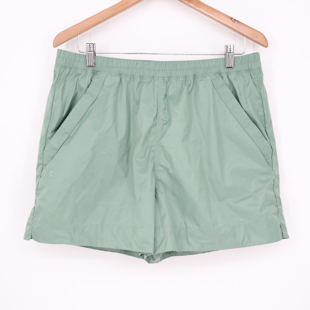 Under Armour Womens Unstoppable Utility Shorts Sage Green Size Medium
