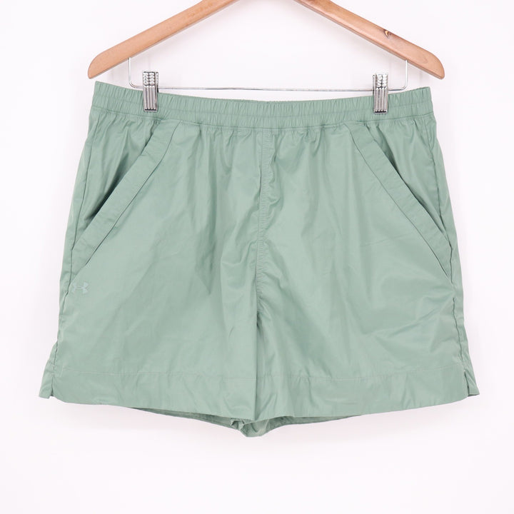 Under Armour Womens Unstoppable Utility Shorts Sage Green Size Medium