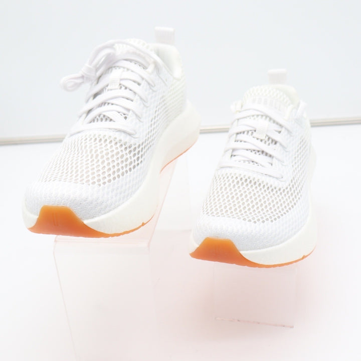 NOBULL SC Runner White Gum Mesh Athletic Training Shoes Womens 9 Mens 7.5 NEW