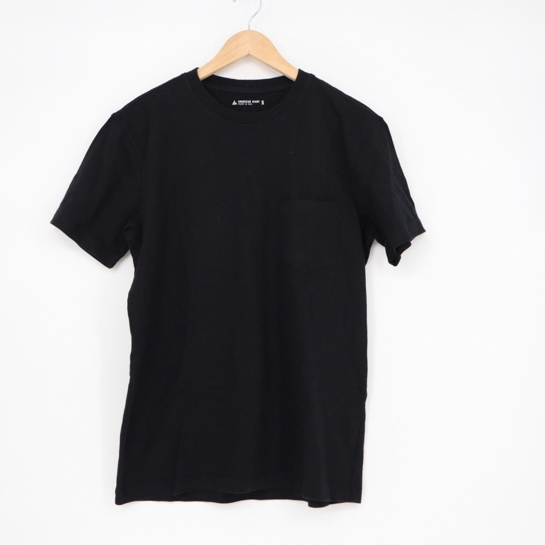 American Giant Men's Pocket Tee Black Size S