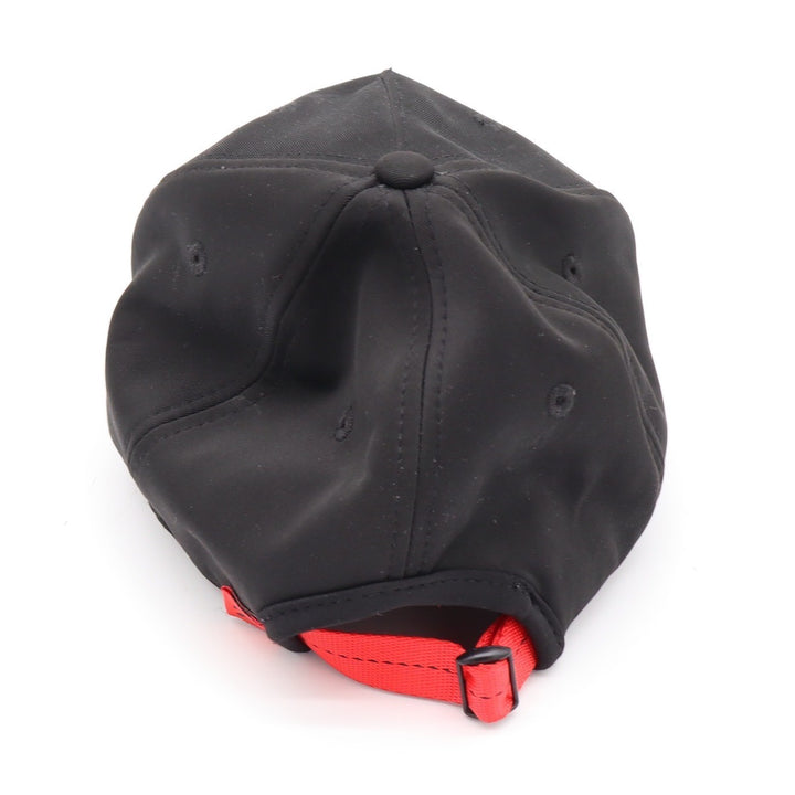 Peloton Baseball Cap Unisex OS Performance Black Red Strap Logo Excellent