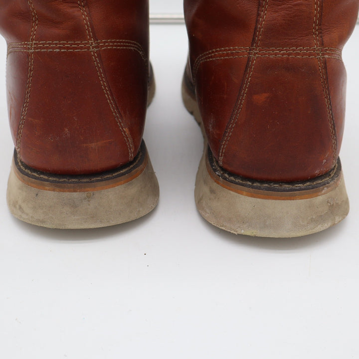 Carhartt Mens 6-Inch Waterproof Steel Toe Wedge Sole Work Boots Brown 13M