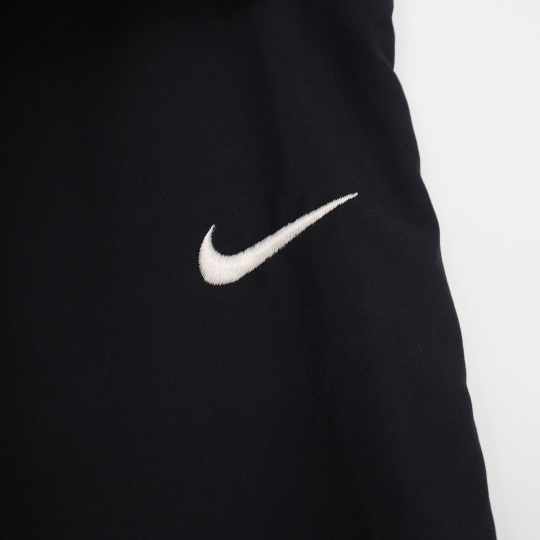 Nike Mens 3XL Black Track Pants Mesh Lined Ankle Zip Athletic Trousers