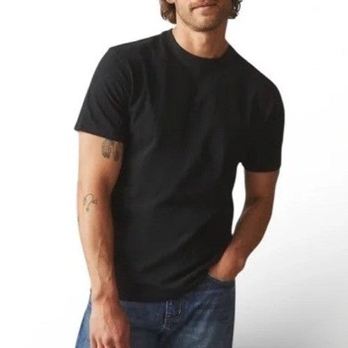 American Giant Classic Black Crew Neck T Shirt Mens Size Medium Made in USA