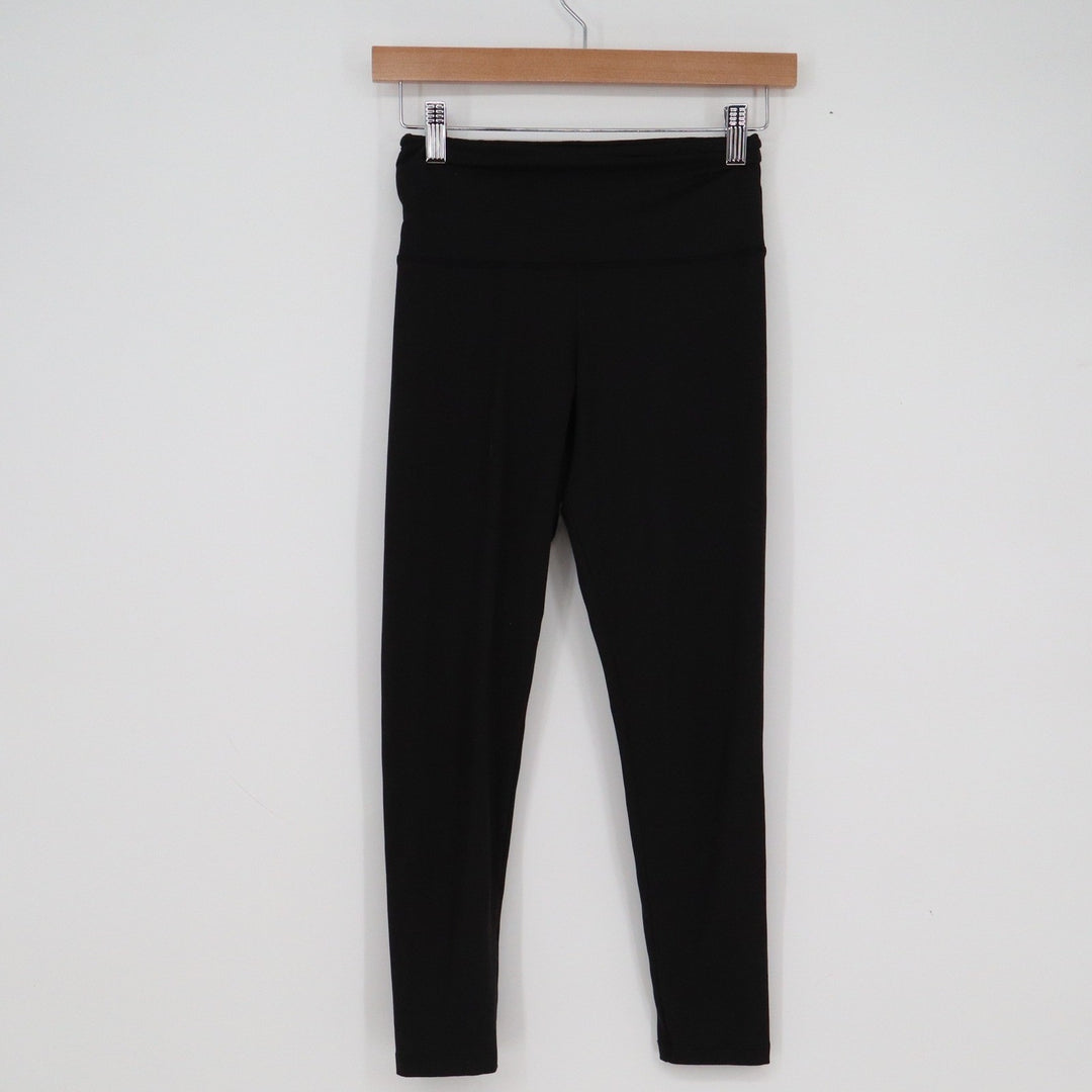 Felina Women's High Waisted Active Leggings Black Style Size Small S