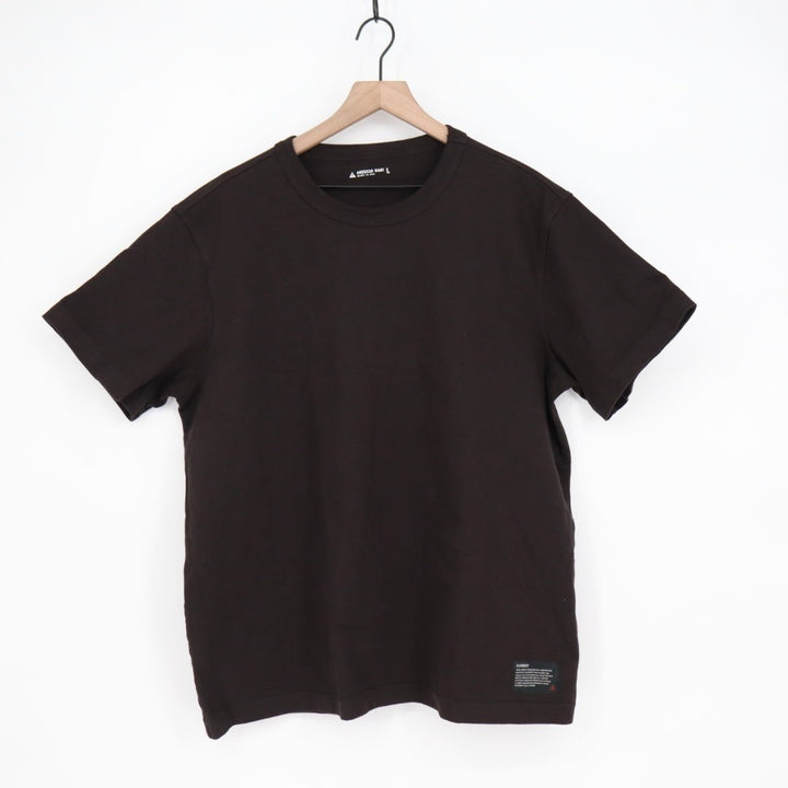 American Giant T-Shirt Men Large Black Cotton Crew Neck Short Sleeve Street Wear