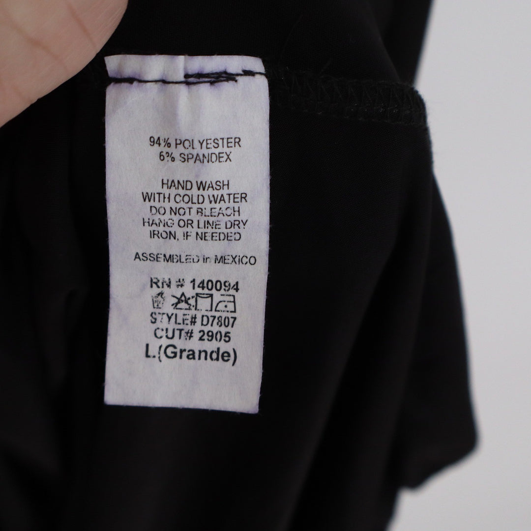 Sincerely Jules Black Cowl Neck Midi Slip Dress Large