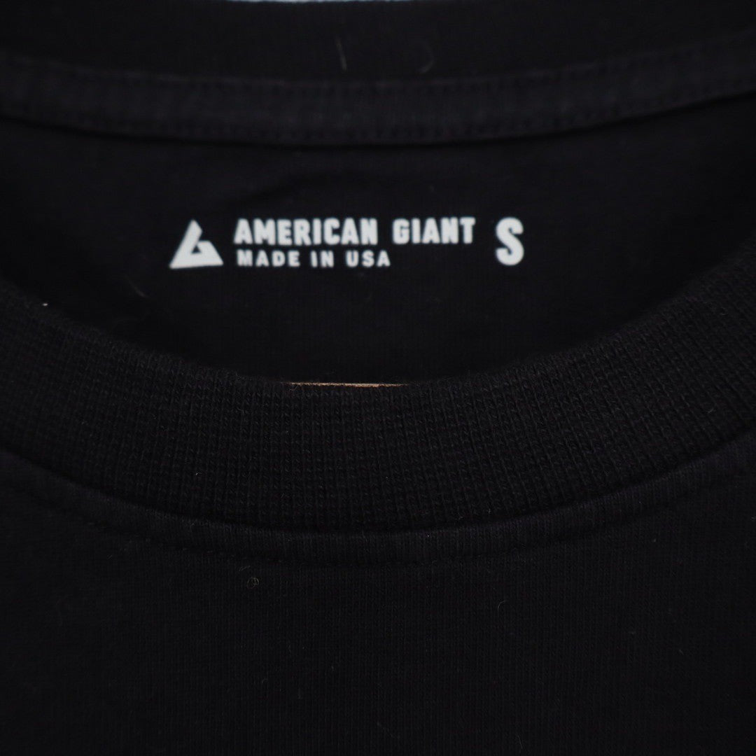 American Giant Men's Pocket Tee Black Size S