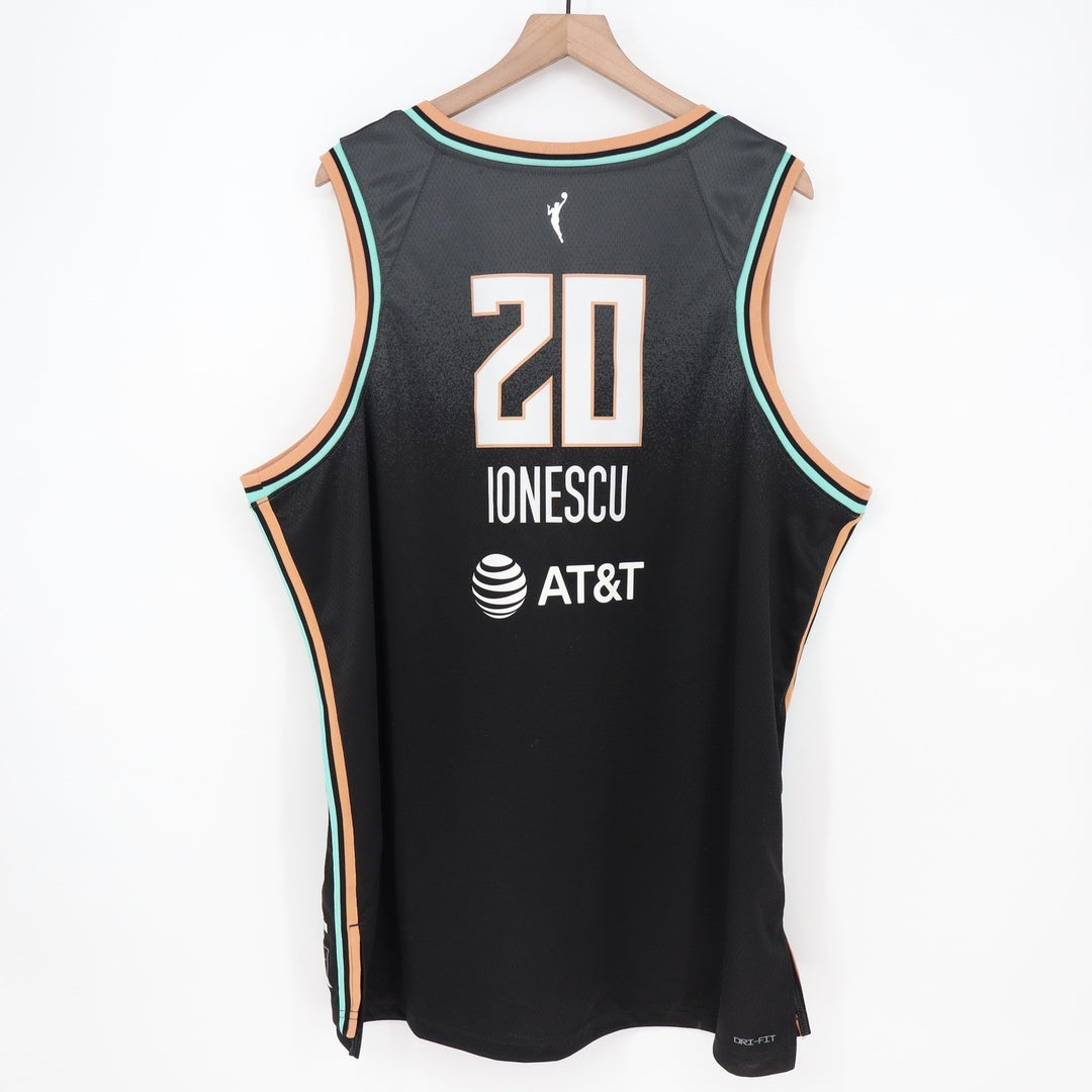 Nike New York Liberty Sabrina Ionescu 20 Explorer Edition Jersey Black XXL