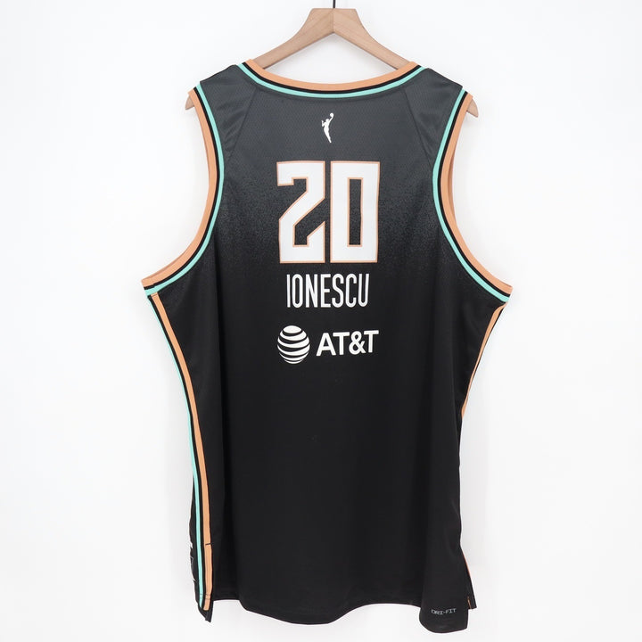 Nike New York Liberty Sabrina Ionescu 20 Explorer Edition Jersey Black XXL