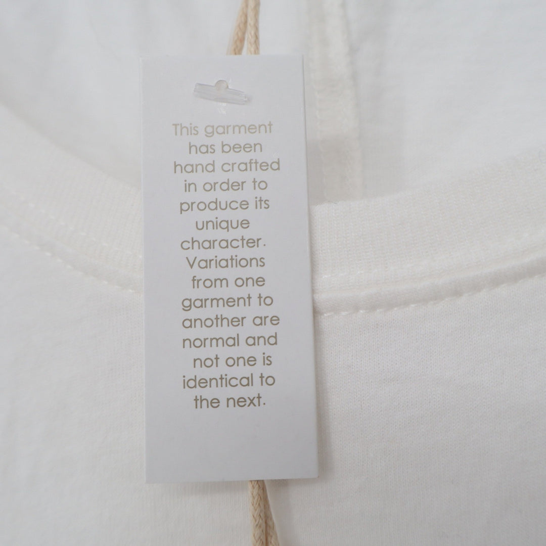 Z Supply Organic White Grey Ombre Dip Dye Sharkbite Midi Dress M