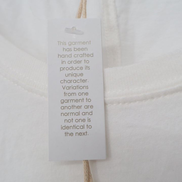 Z Supply Organic White Grey Ombre Dip Dye Sharkbite Midi Dress M