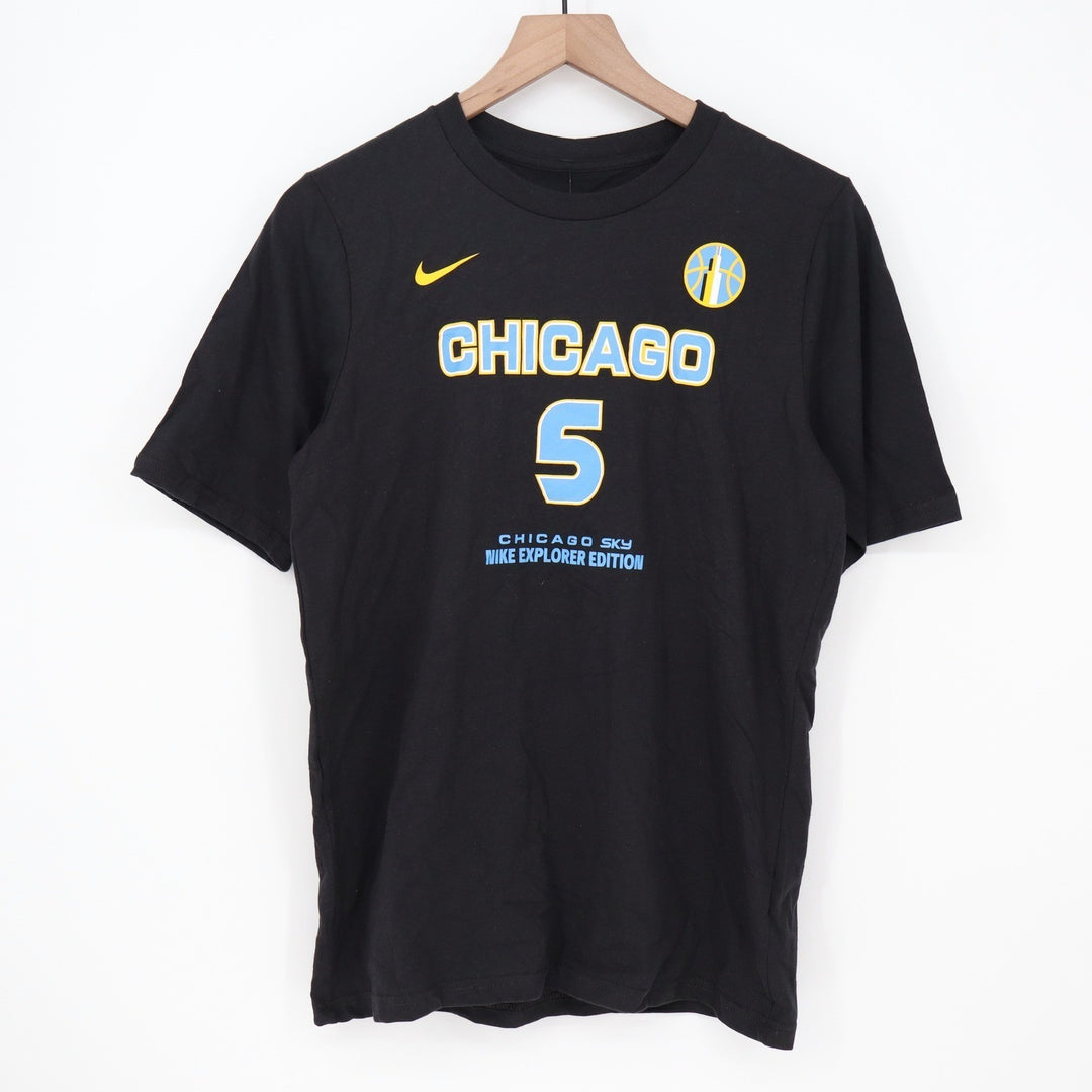 Nike Chicago Sky Angel Reese 5 Explorer Edition Black T-Shirt Youth XL 18/20 NWT