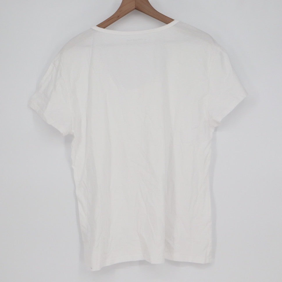 American Giant Women's Classic Cotton Scoop Tee Size XL