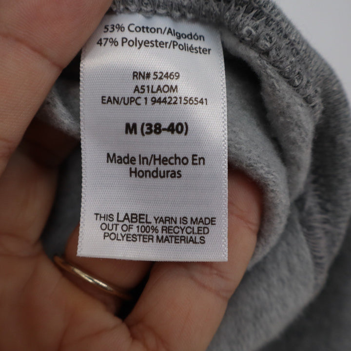 Athletic Works Mens Gray Crewneck Sweatshirt Medium M Fleece Pullover