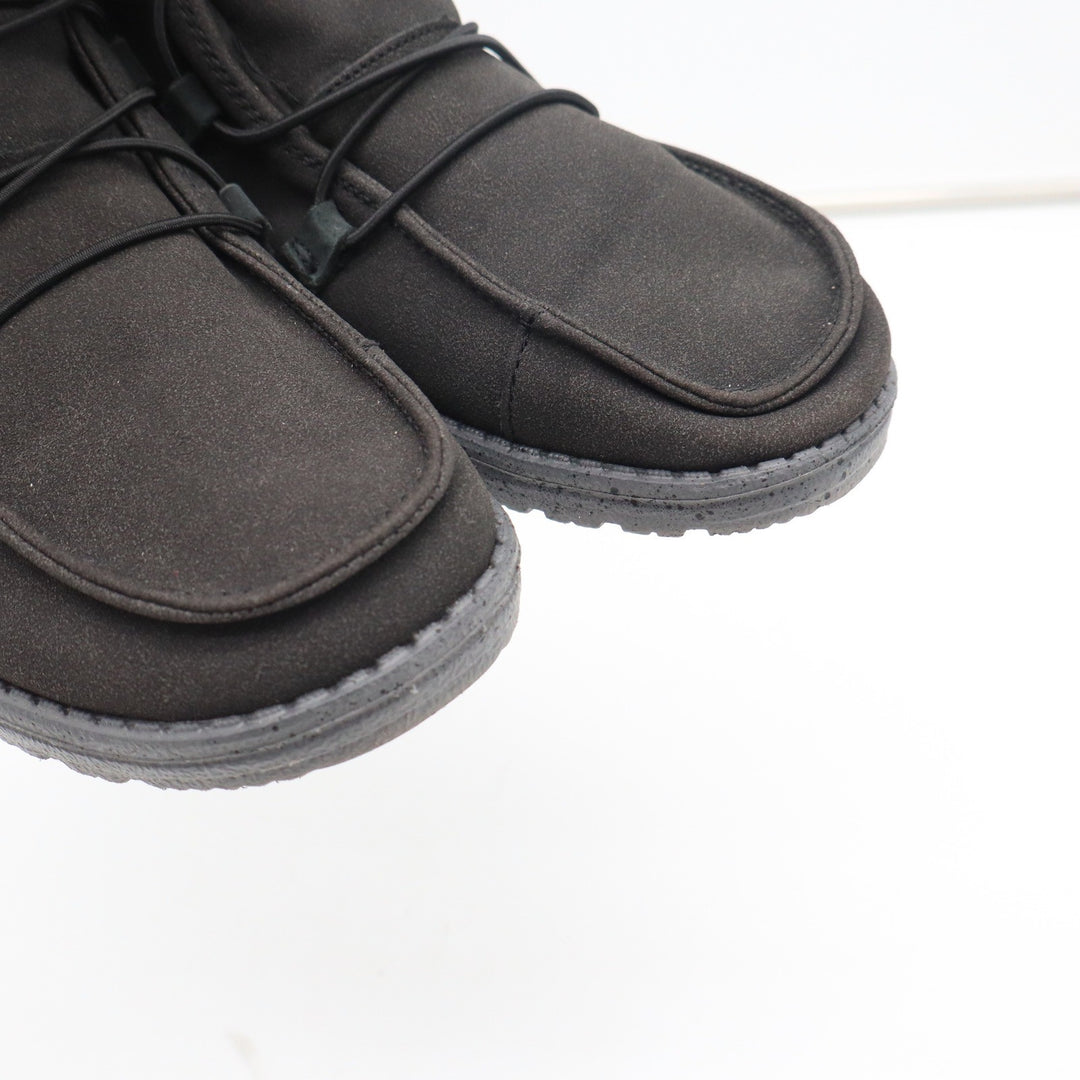 Hey Dude Lea Carbon Grey Ankle Chukka Boots Womens Size 8 Slip On