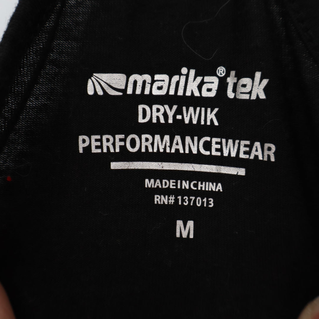 Marika Tek Dry-Wik Tank Top Womens M Black Racerback Performance Wear Pullover