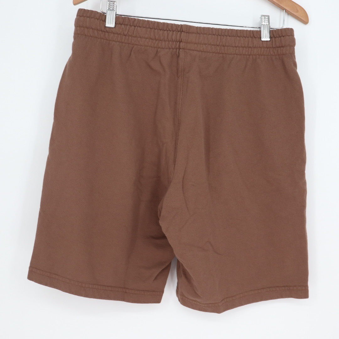 American Giant Men's Sweatshort Coffee Quartz Size M Made In USA
