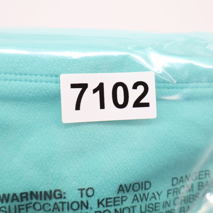Naked Wardrobe Aqua Teal One Shoulder Mini Dress NW-D2062 Size L