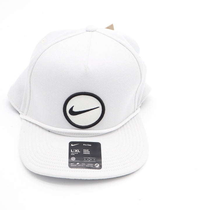 Nike Pro Cap White Rope Snapback Hat L/XL