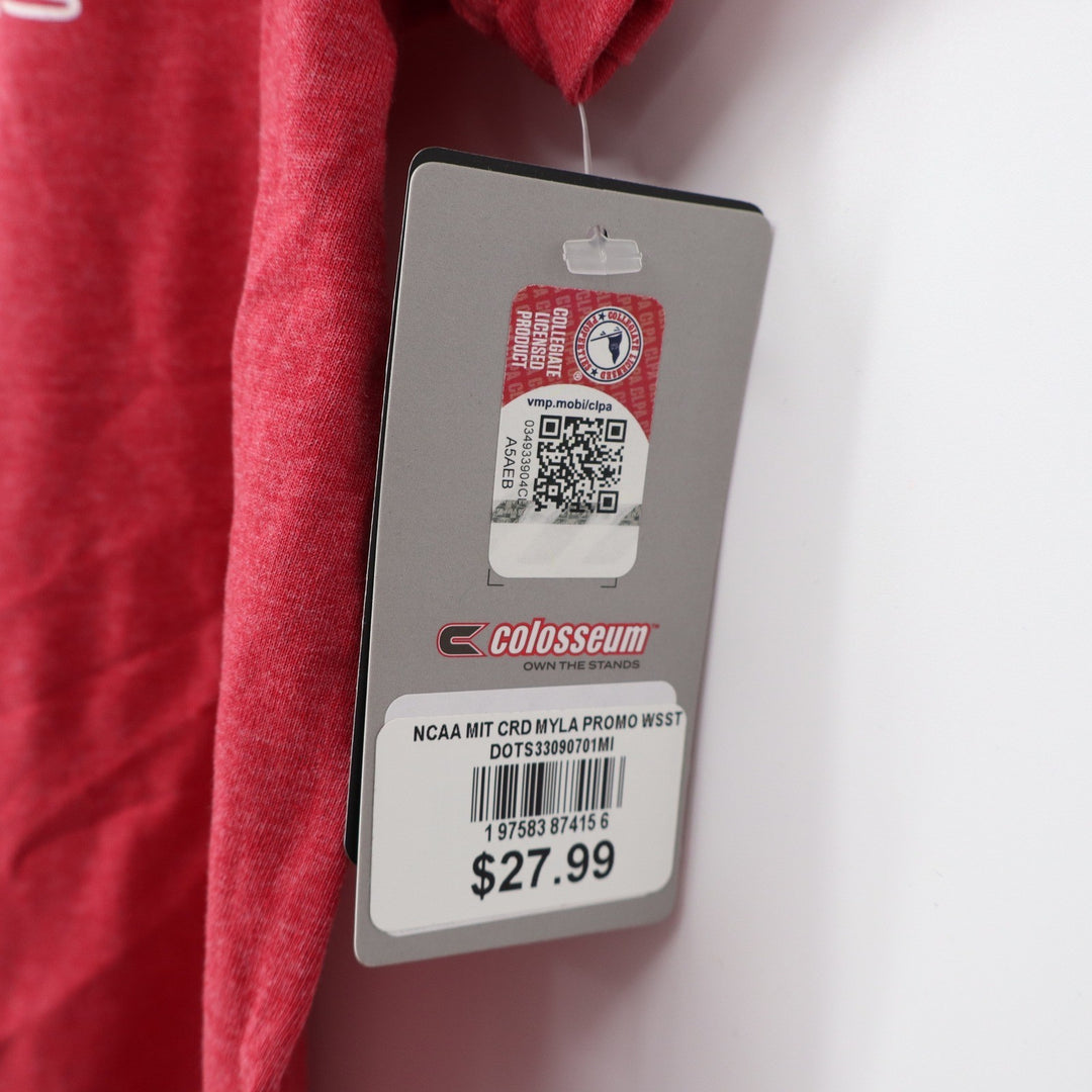 Colosseum MIT Engineers Red Heathered Graphic T-Shirt XL NCAA