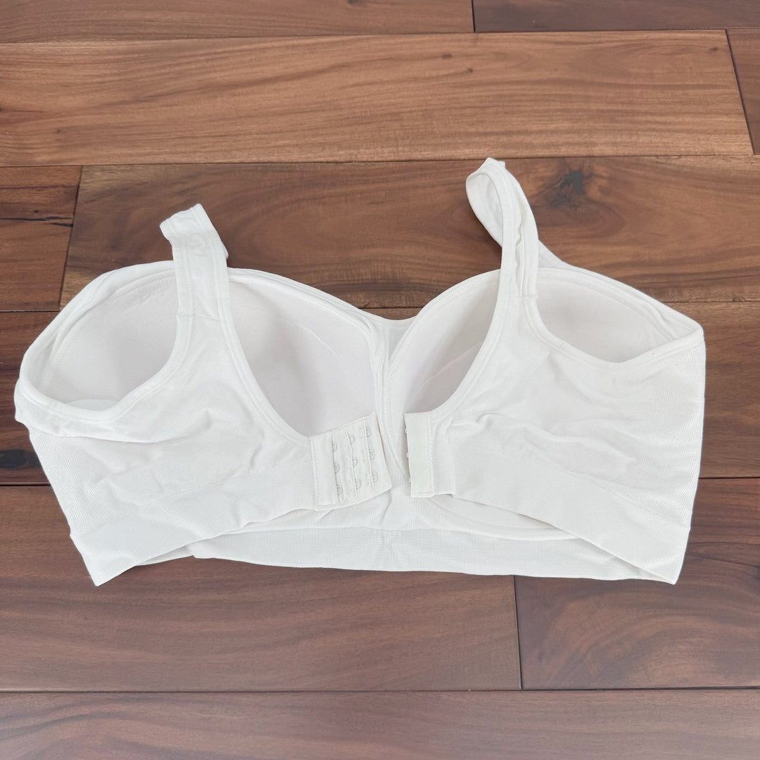 Truekind Daily Comfort Wirefree Shaper Bra White 3XL