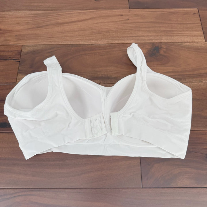 Truekind Daily Comfort Wirefree Shaper Bra White 3XL