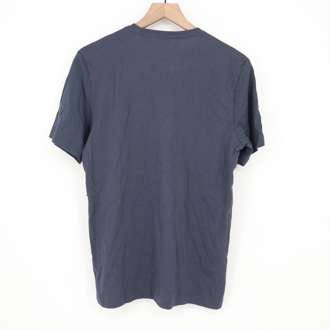 TravisMathew Mens Fog City 2.0 California Republic Bear Graphic T-Shirt Blue S