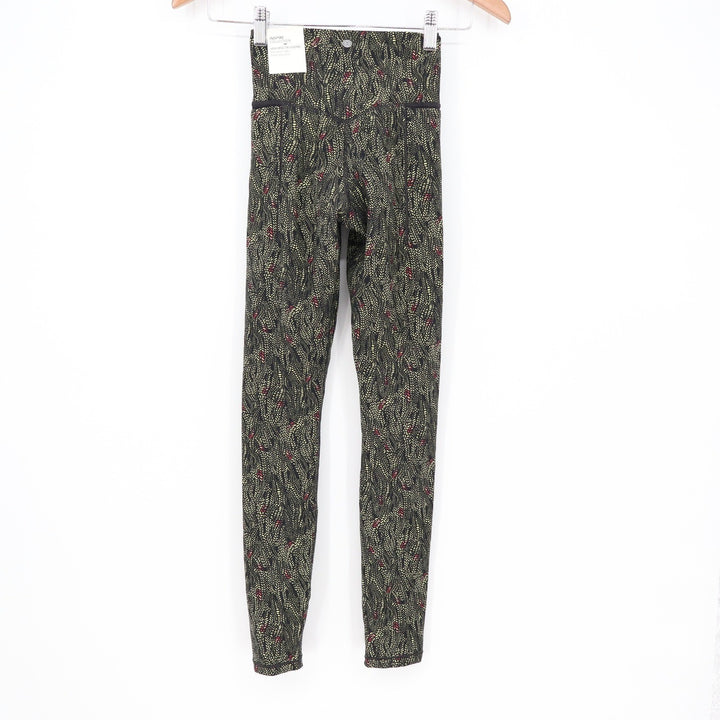 Calia Inspire High Rise 7/8 Leggings Serpent Print Black XXS