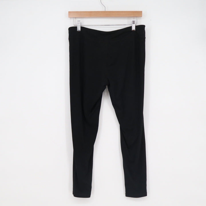 Champion Duo Dry Black Athletic Leggings Pants Womens Size L