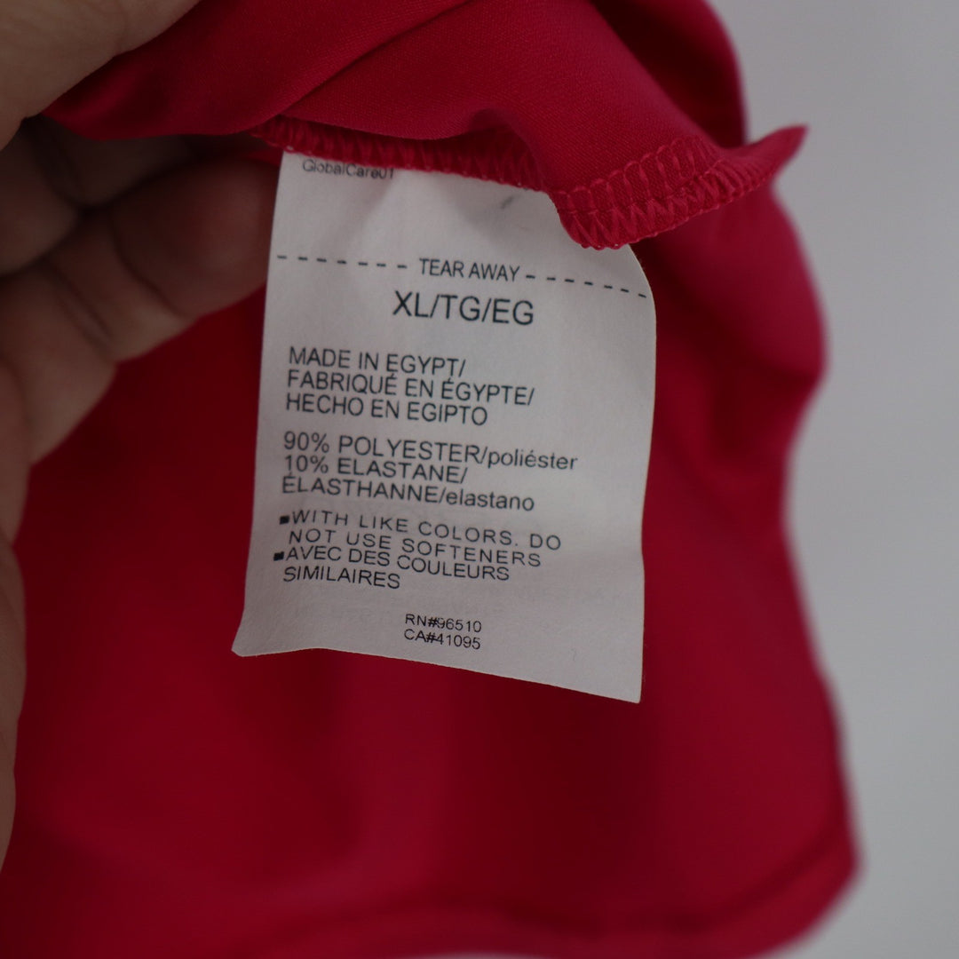 Under Armour Rush Vanish Energy SS Mens XL Red Training Shirt