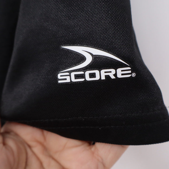 Score Sports Youth Medium Black Soccer Athletic Shorts Elastic Waist YM