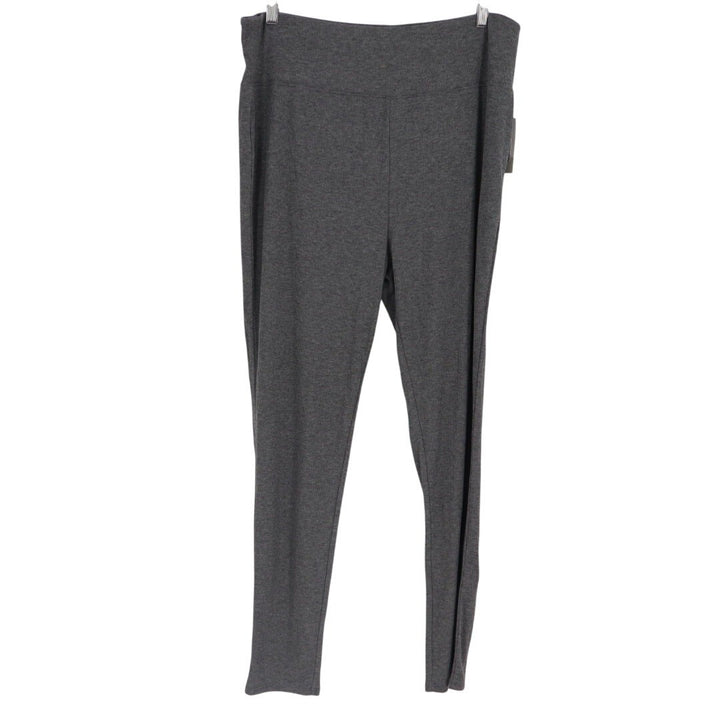 BP Dark Gray Ribbed Knit Leggings Pants Plus Size 2X