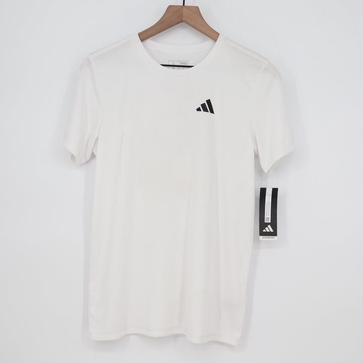 Adidas Boys SS Heat Map Soccer Tee White AA8116 Size L 14/16 NWT