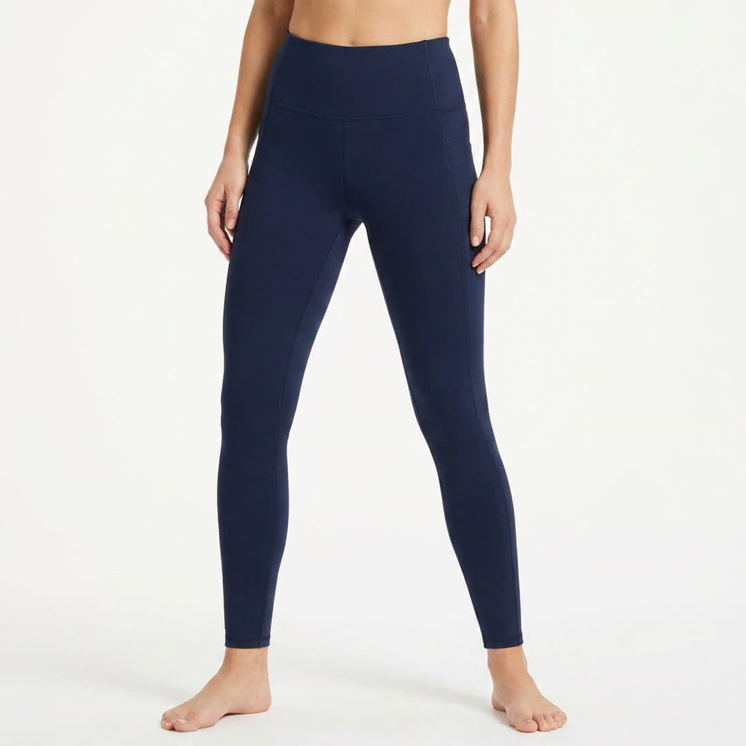DSG Momentum 7/8 Legging Womens XS Jet Navy Blue High Rise Athletic Pockets